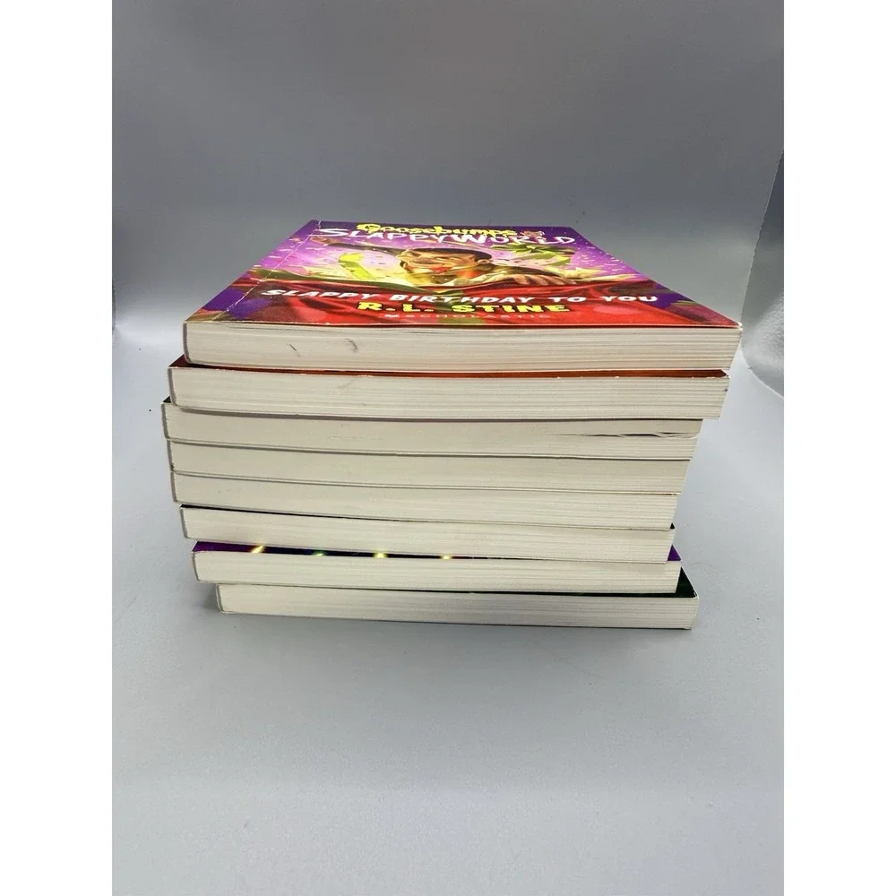 Goosebumps Slappyworld 1-8 Books Collection Set By R L Stine